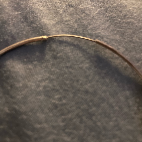 Gold Hoop Earrings - Picture 2 of 4